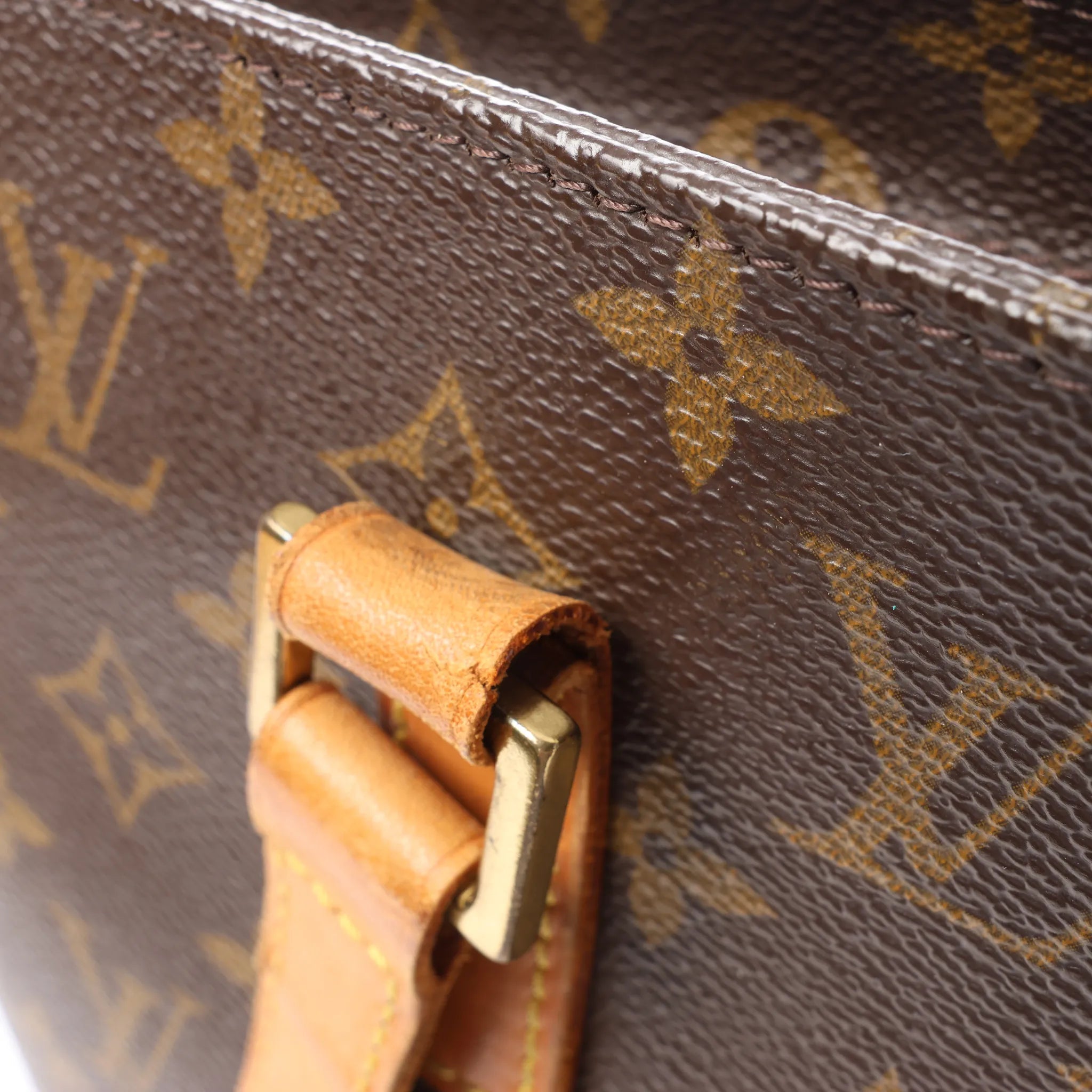 Louis Vuitton Luco Monogram Canvas Shoulder Bag in Brown M51155