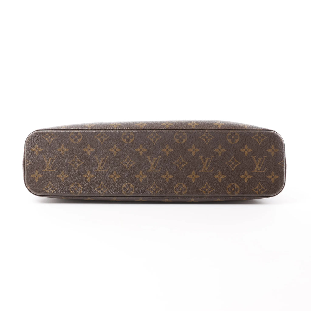 Louis Vuitton Luco Monogram Canvas Shoulder Bag in Brown M51155