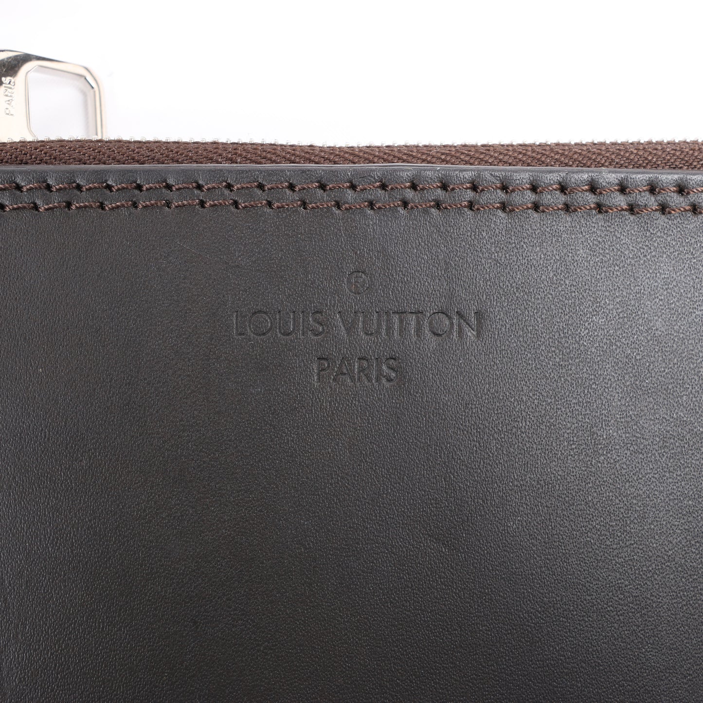 Louis Vuitton Hina Monogram Mahina Leather Shoulder Bag in Black M54350
