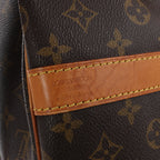 Louis Vuitton Keepall Bandoulière 55 Monogram Canvas Travel Bag in Brown M41414