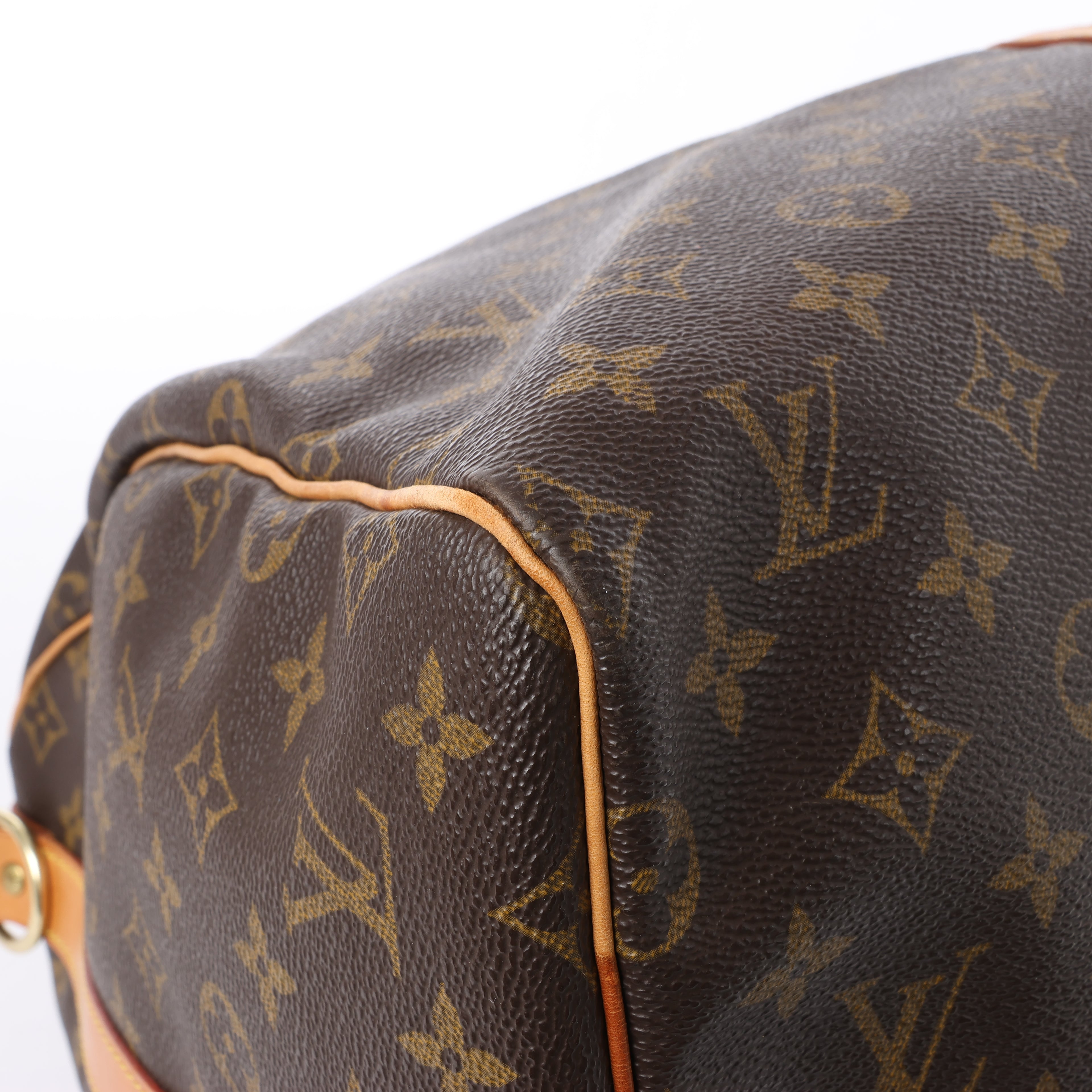 Louis Vuitton Keepall Bandoulière 55 Monogram Canvas Travel Bag in Brown M41414
