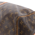 Louis Vuitton Keepall Bandoulière 55 Monogram Canvas Travel Bag in Brown M41414