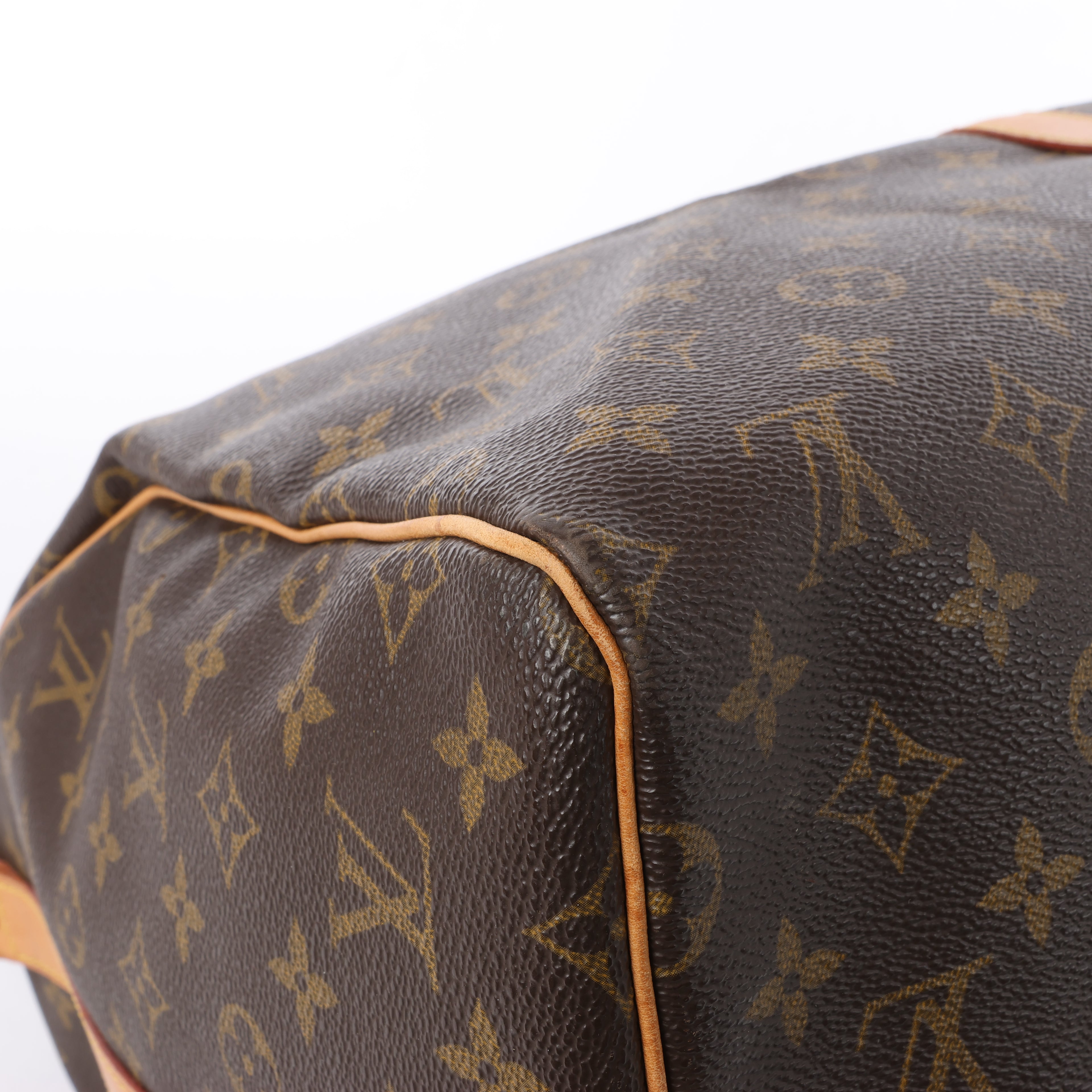 Louis Vuitton Keepall Bandoulière 55 Monogram Canvas Travel Bag in Brown M41414