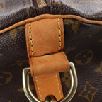 Louis Vuitton Keepall Bandoulière 55 Monogram Canvas Travel Bag in Brown M41414