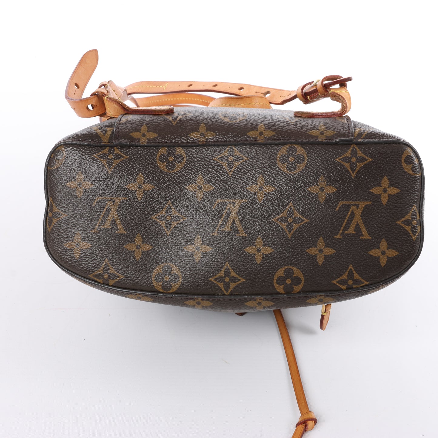 Sac à dos Louis Vuitton Monsley en toile Monogram marron M43431