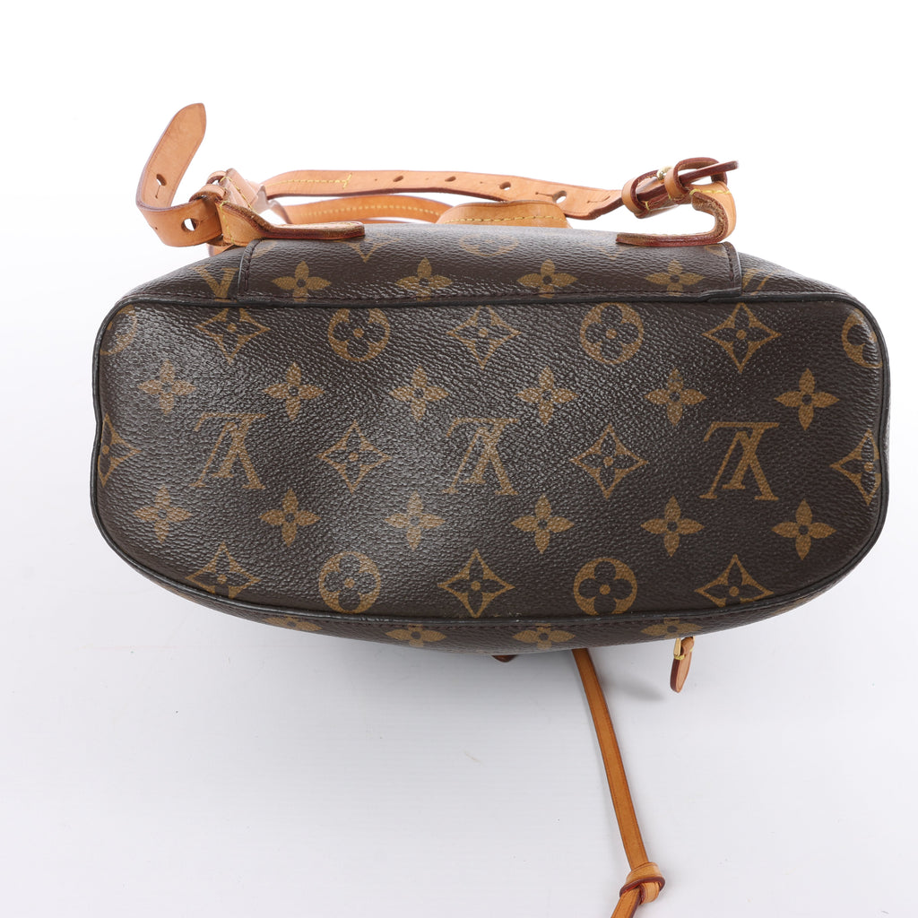Louis Vuitton Monsley Monogram Canvas Backpack in Brown M43431