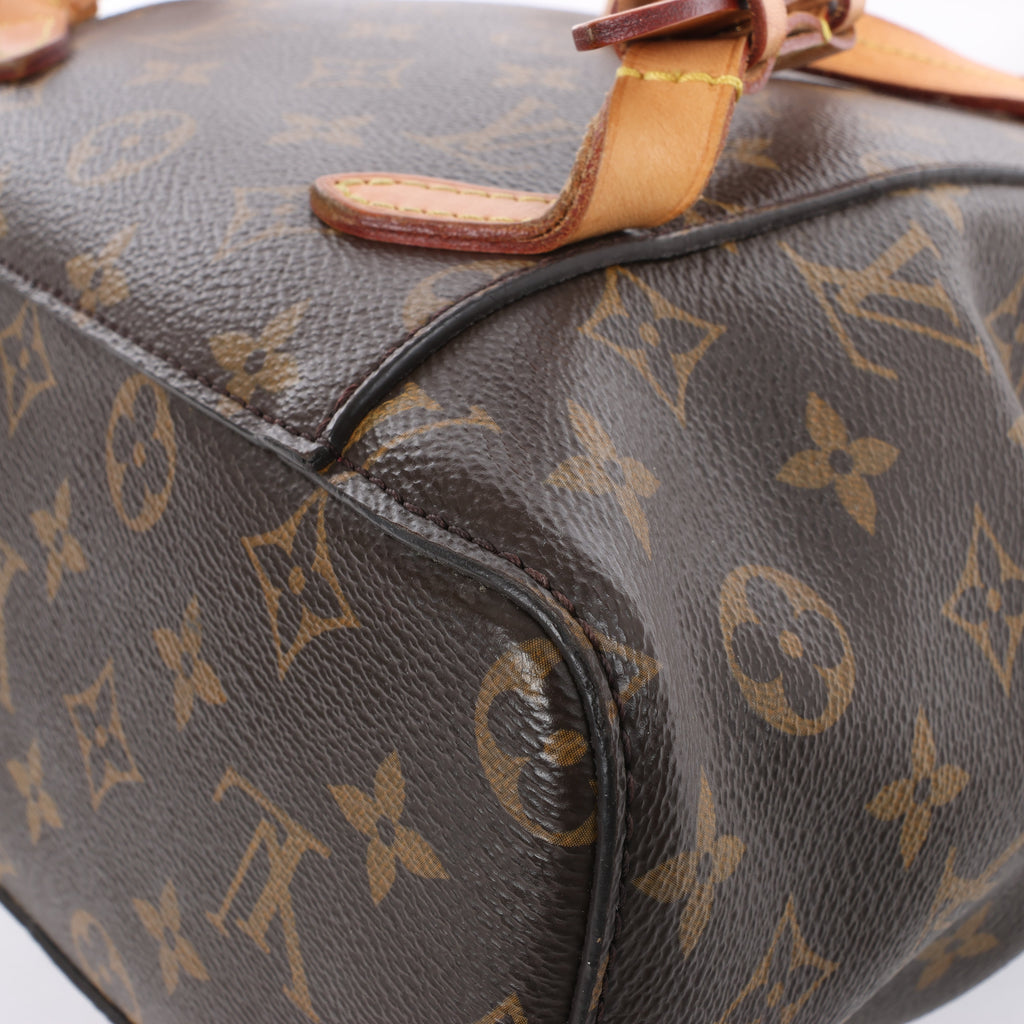 Louis Vuitton Monsley Monogram Canvas Backpack in Brown M43431