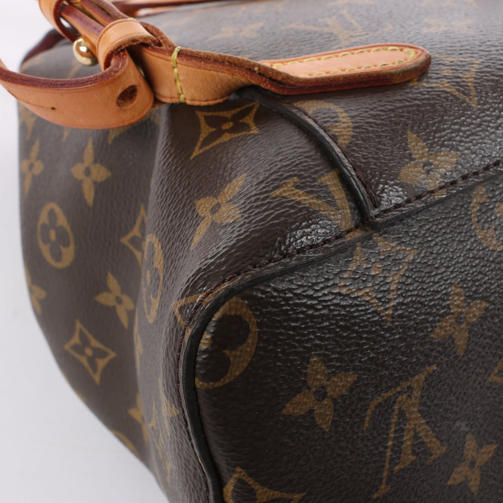 Louis Vuitton Monsley Monogram Canvas Backpack in Brown M43431
