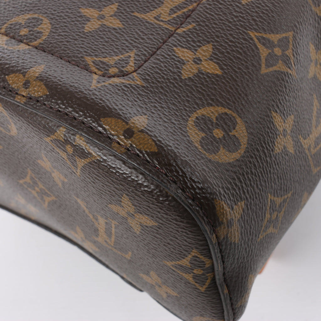 Louis Vuitton Monsley Monogram Canvas Backpack in Brown M43431