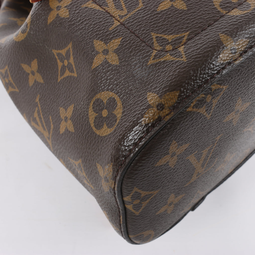 Louis Vuitton Monsley Monogram Canvas Backpack in Brown M43431