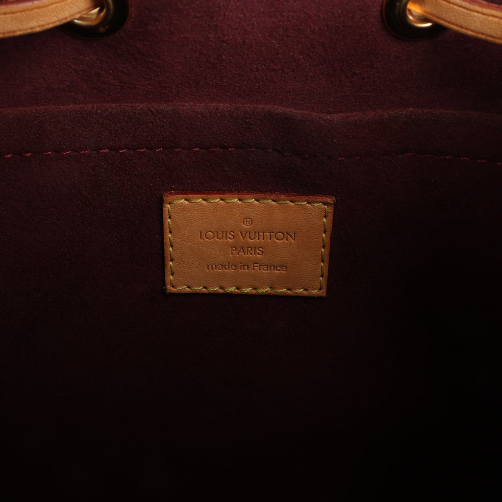 Louis Vuitton Monsley Monogram Canvas Backpack in Brown M43431