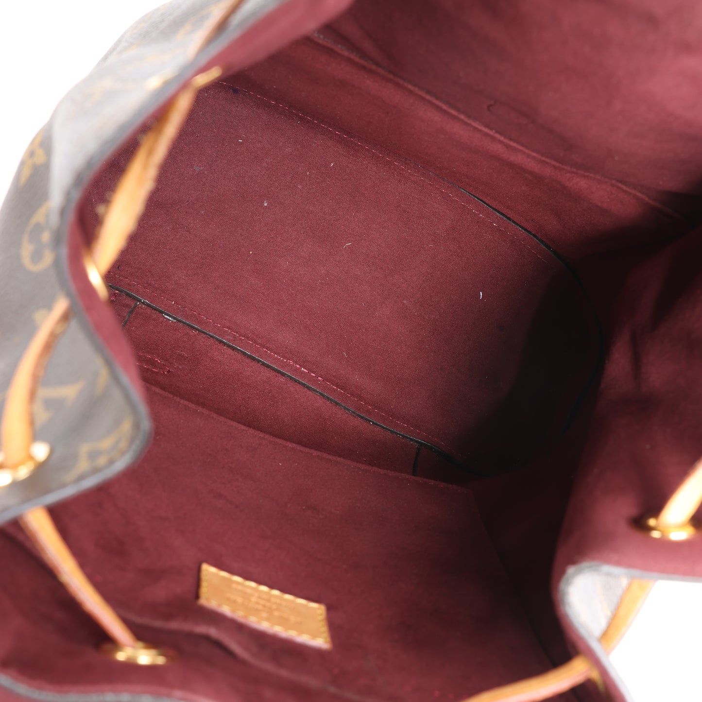 Sac à dos Louis Vuitton Monsley en toile Monogram marron M43431