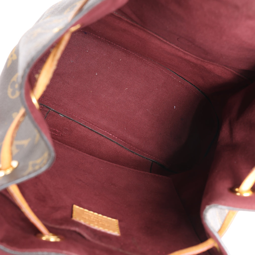 Louis Vuitton Monsley Monogram Canvas Backpack in Brown M43431