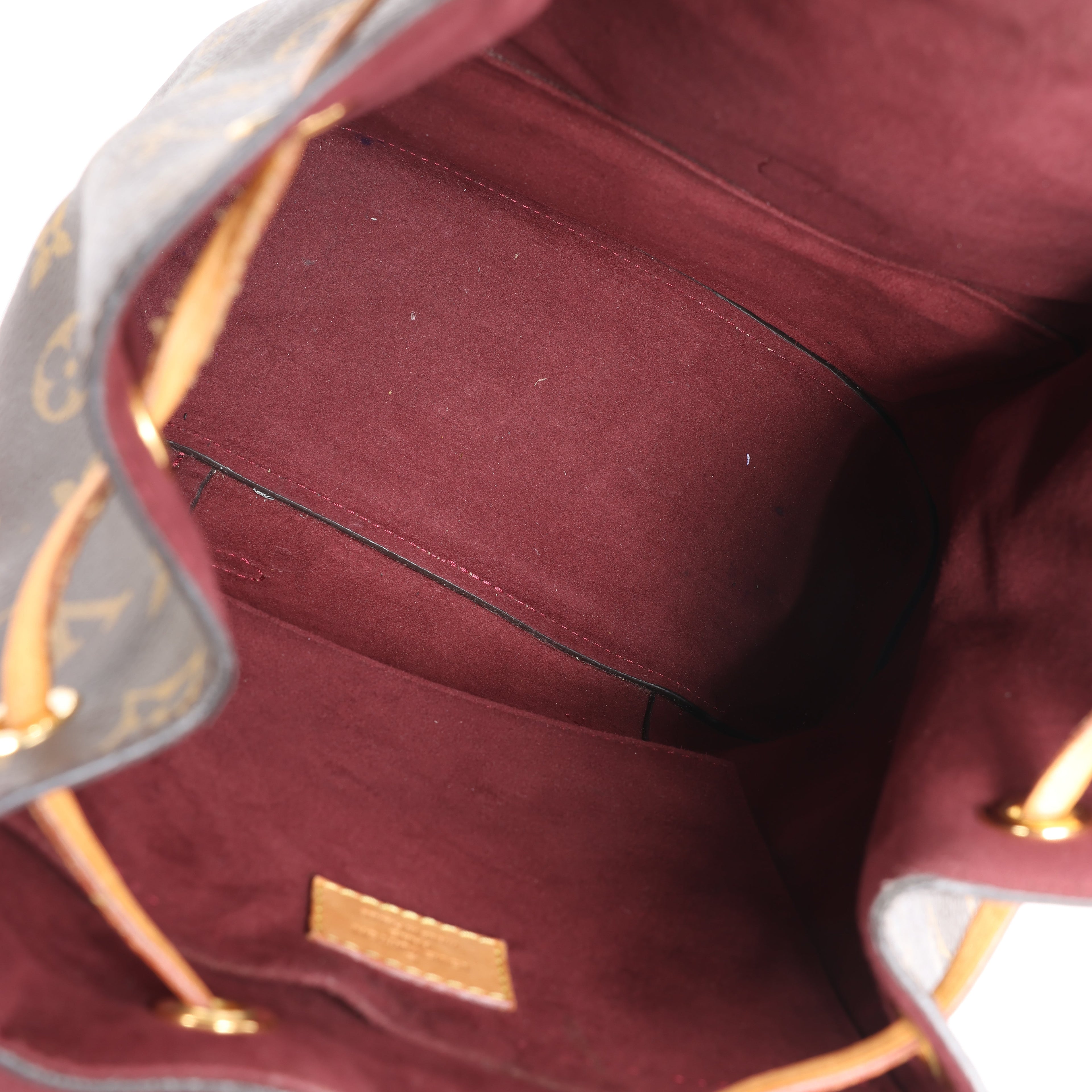 Louis Vuitton Monsley Monogram Canvas Backpack in Brown M43431