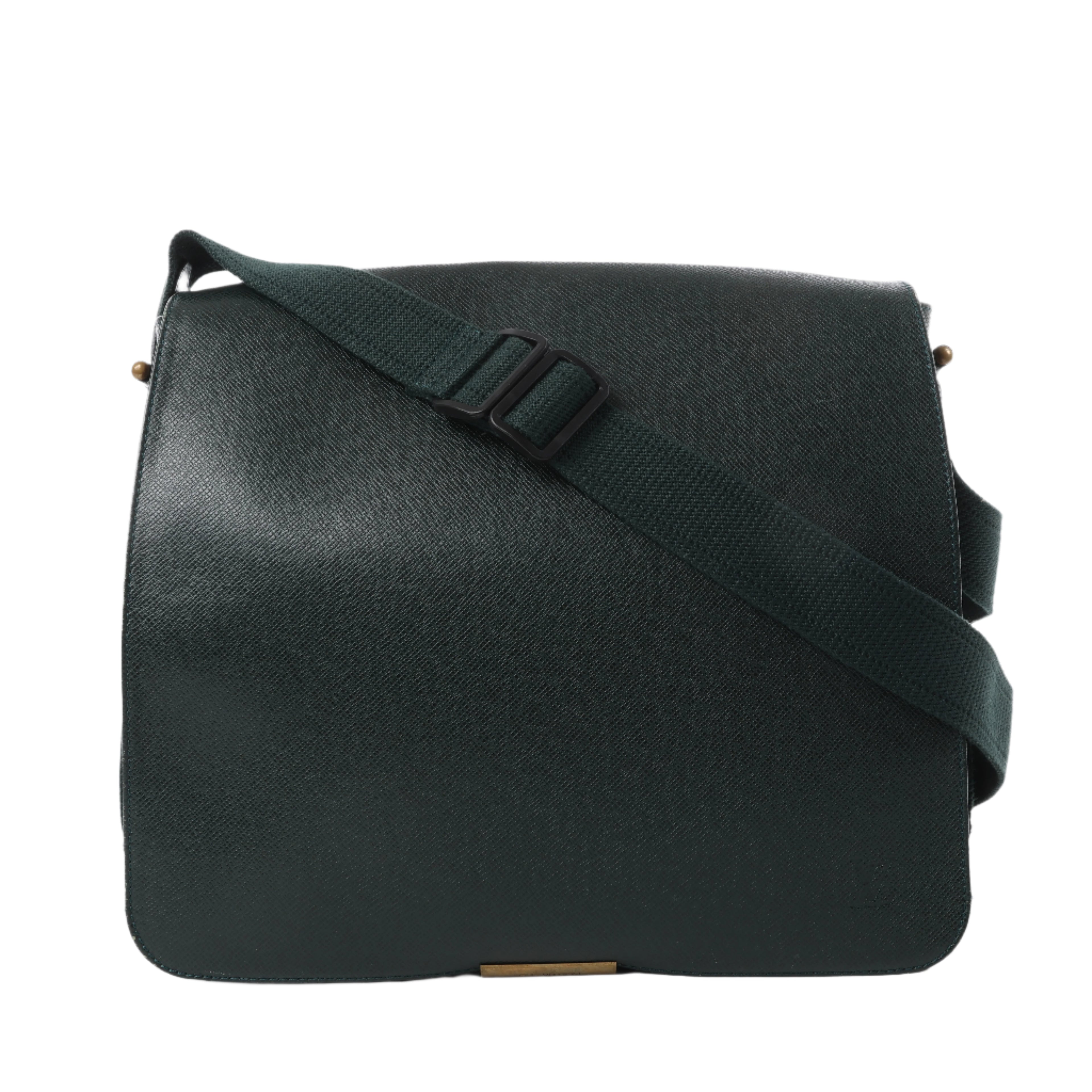 Louis Vuitton Viktor Taiga Leather Shoulder Bag in Green M30144