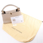 Louis Vuitton Parnassea Capucines MM Handbag in Beige M94428