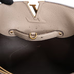 Louis Vuitton Parnassea Capucines MM Handbag in Beige M94428