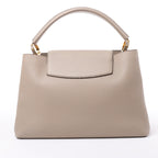 Louis Vuitton Parnassea Capucines MM Handbag in Beige M94428