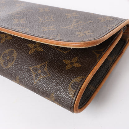 Louis Vuitton Monogram Canvas Pochette Twin GM Shoulder Bag M51852