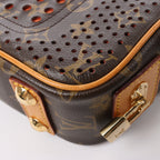 Louis Vuitton Limited Edition Monogram Perforated Mini Trocadero Shoulder Bag M95177