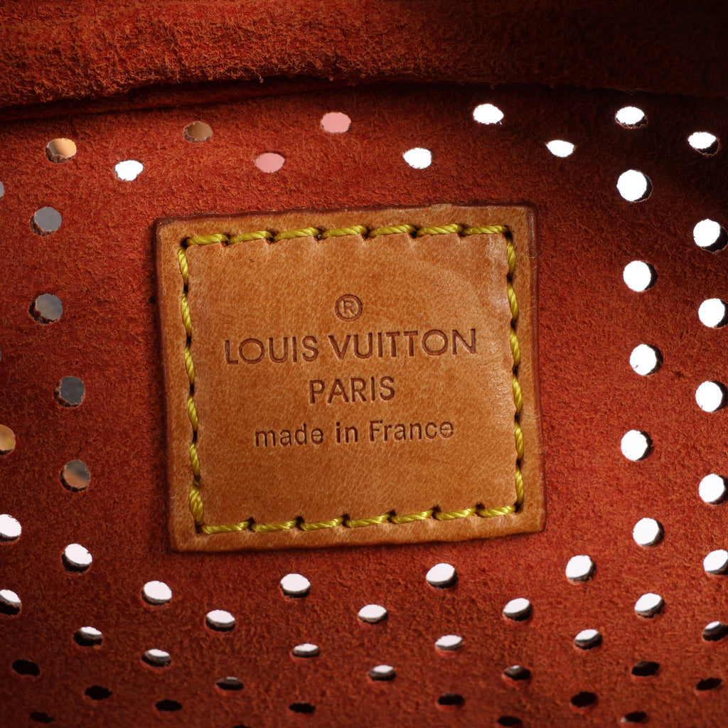 Louis Vuitton Limited Edition Monogram Perforated Mini Trocadero Shoulder Bag M95177