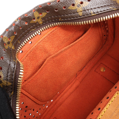 Louis Vuitton Limited Edition Monogram Perforated Mini Trocadero Umhängetasche M95177