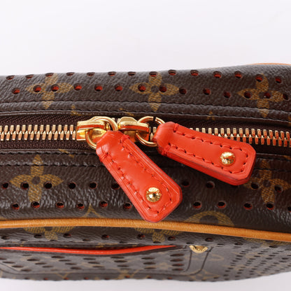 Louis Vuitton Limited Edition Monogram Perforated Mini Trocadero Shoulder Bag M95177