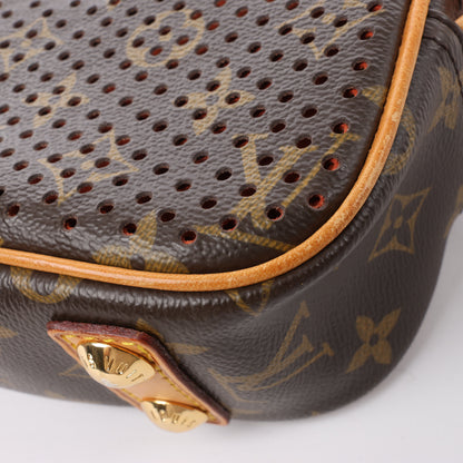 Louis Vuitton Limited Edition Monogram Perforated Mini Trocadero Umhängetasche M95177