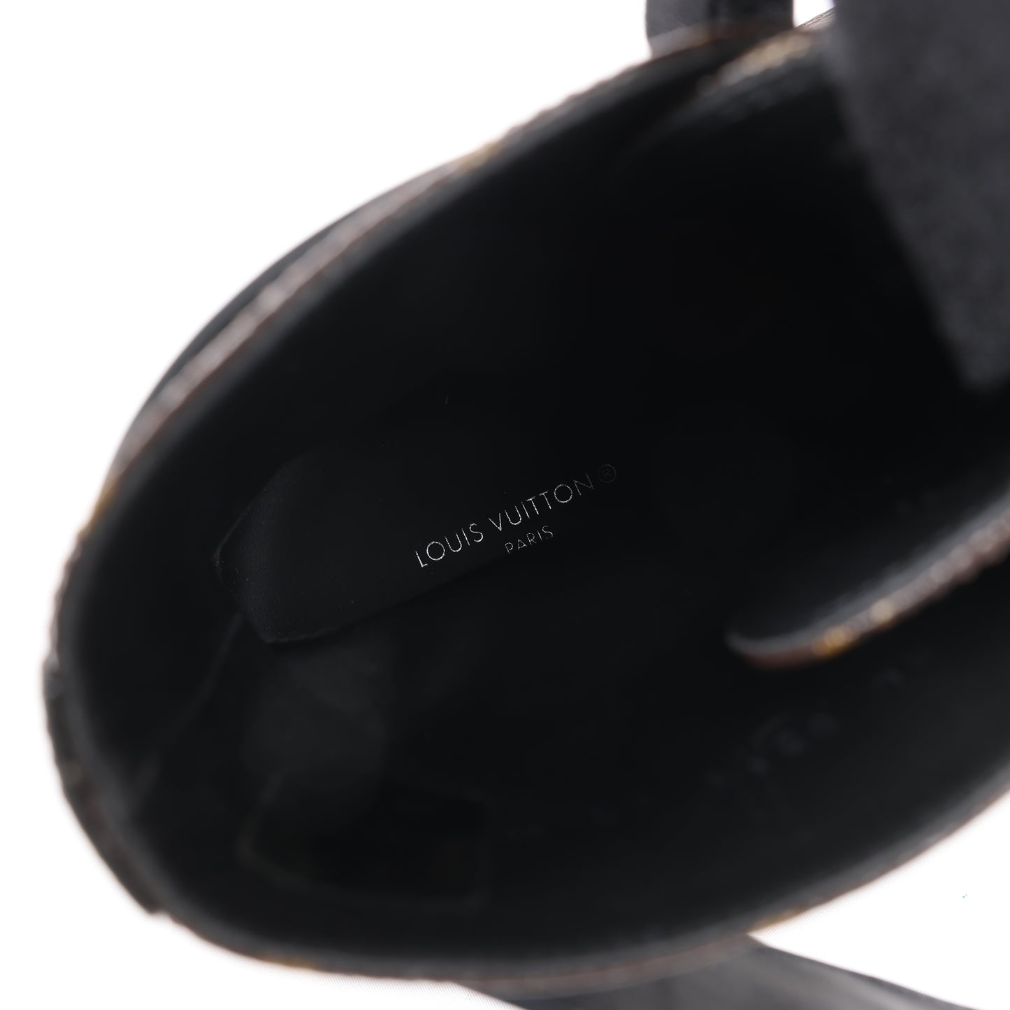 Louis Vuitton Wonderland Line 21 years Canvas & Leather Ankle Boots in Black × Brown NL0271, Size 40 EU
