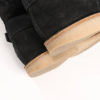 Louis Vuitton 12 years Suede Boots in Black, Size 40.5 EU