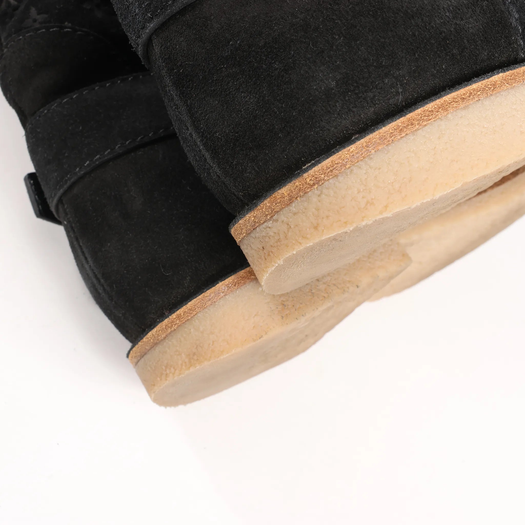 Louis Vuitton 12 years Suede Boots in Black, Size 40.5 EU
