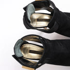 Louis Vuitton 13 years Suede Heels in Black TC0173, Size EU 36.5