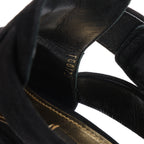 Louis Vuitton 13 years Suede Heels in Black TC0173, Size EU 36.5
