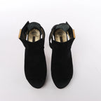 Louis Vuitton 13 years Suede Heels in Black TC0173, Size EU 36.5