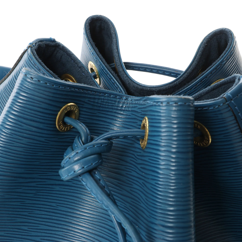Louis Vuitton Noe Epi Leather Shoulder Bag in Blue