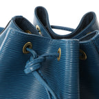 Louis Vuitton Noe Epi Leather Shoulder Bag in Blue