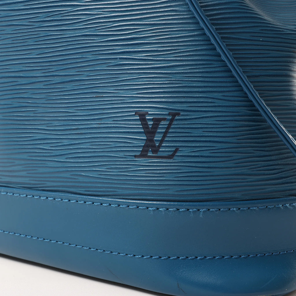 Louis Vuitton Noe Epi Leather Shoulder Bag in Blue