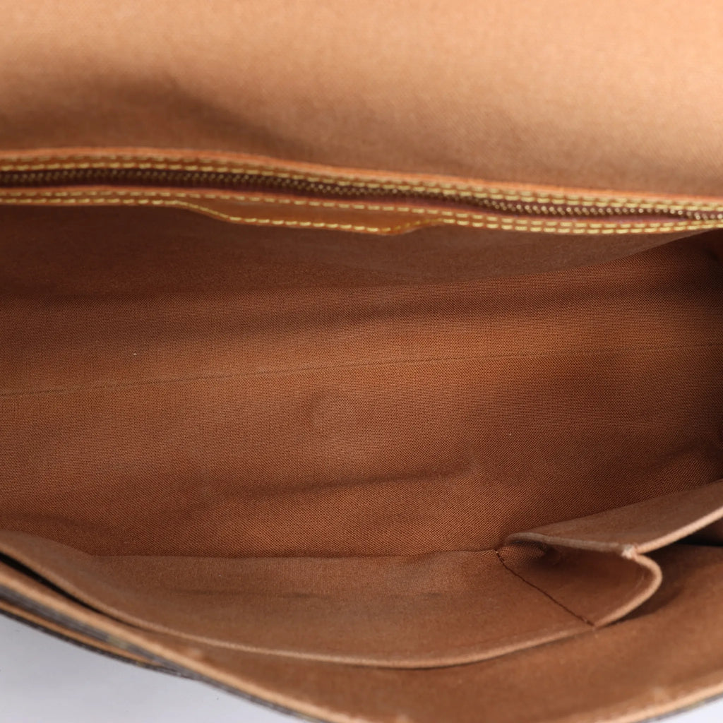 Louis Vuitton Abbesses Monogram Canvas Messenger Crossbody Bag in Brown M45257