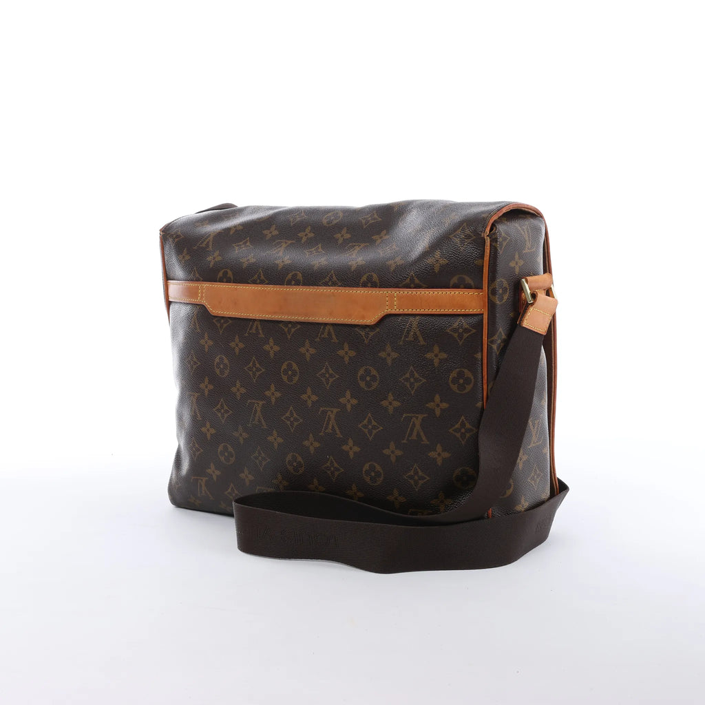 Louis Vuitton Abbesses Monogram Canvas Messenger Crossbody Bag in Brown M45257