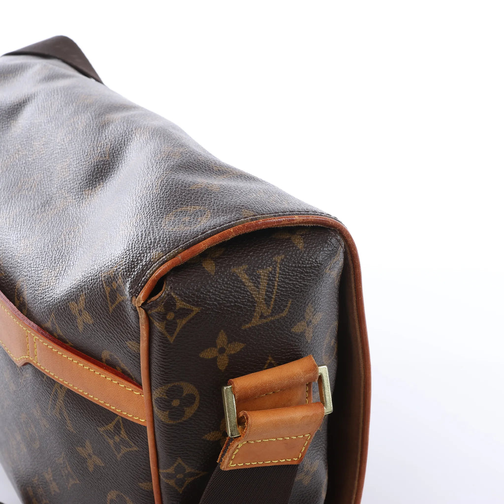 Louis Vuitton Abbesses Monogram Canvas Messenger Crossbody Bag in Brown M45257