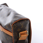 Louis Vuitton Abbesses Monogram Canvas Messenger Crossbody Bag in Brown M45257
