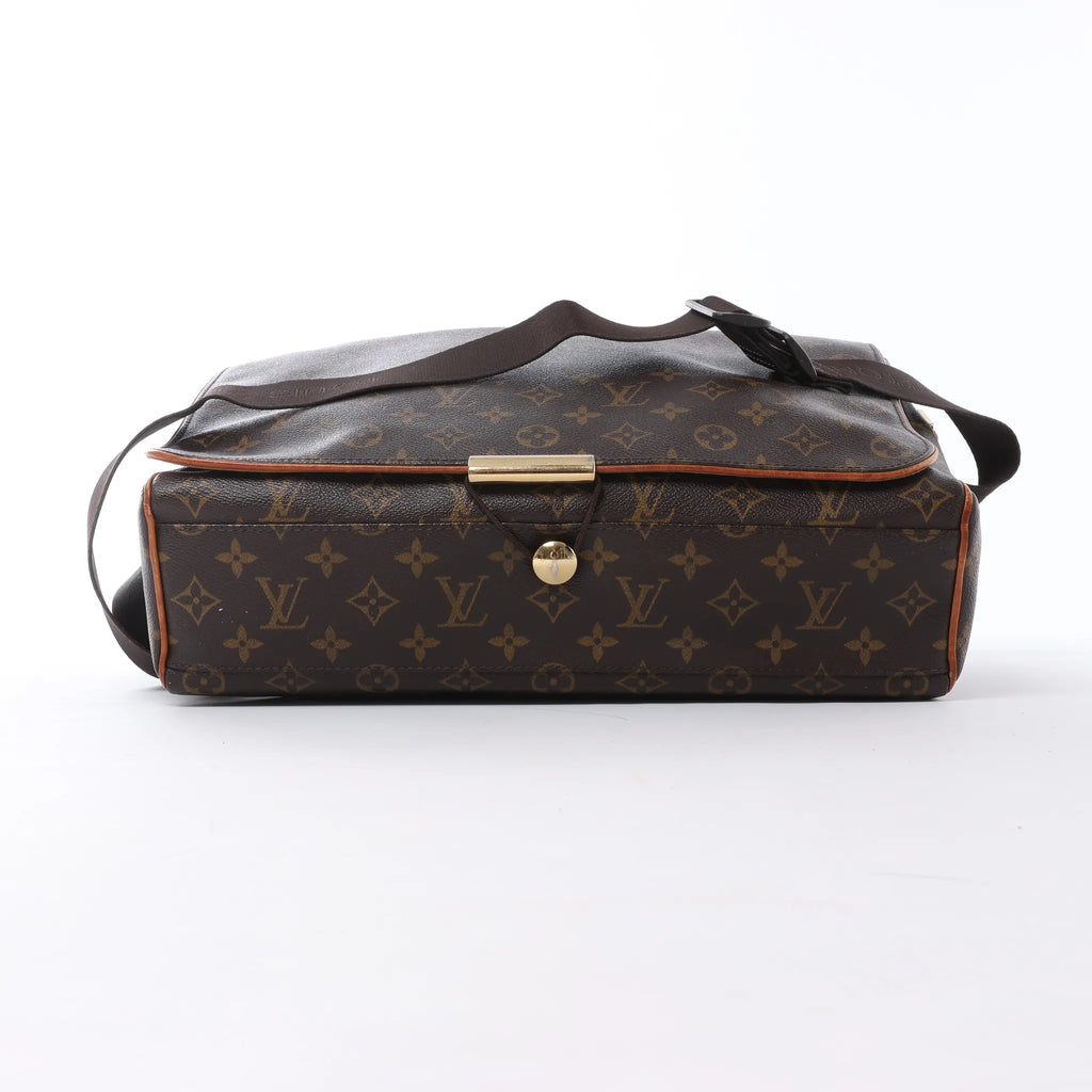 Louis Vuitton Abbesses Monogram Canvas Messenger Crossbody Bag in Brown M45257