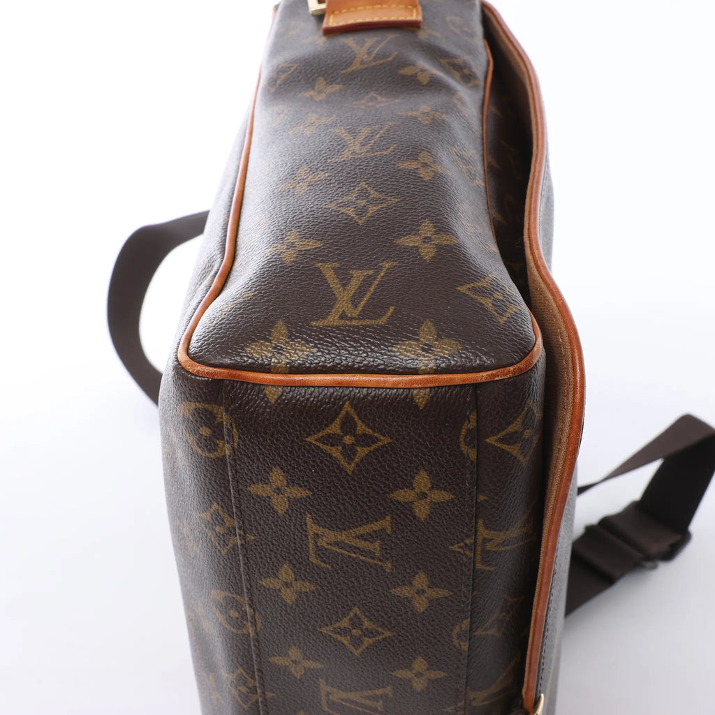 Louis Vuitton Abbesses Monogram Canvas Messenger Crossbody Bag in Brown M45257
