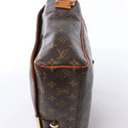 Louis Vuitton Abbesses Monogram Canvas Messenger Crossbody Bag in Brown M45257