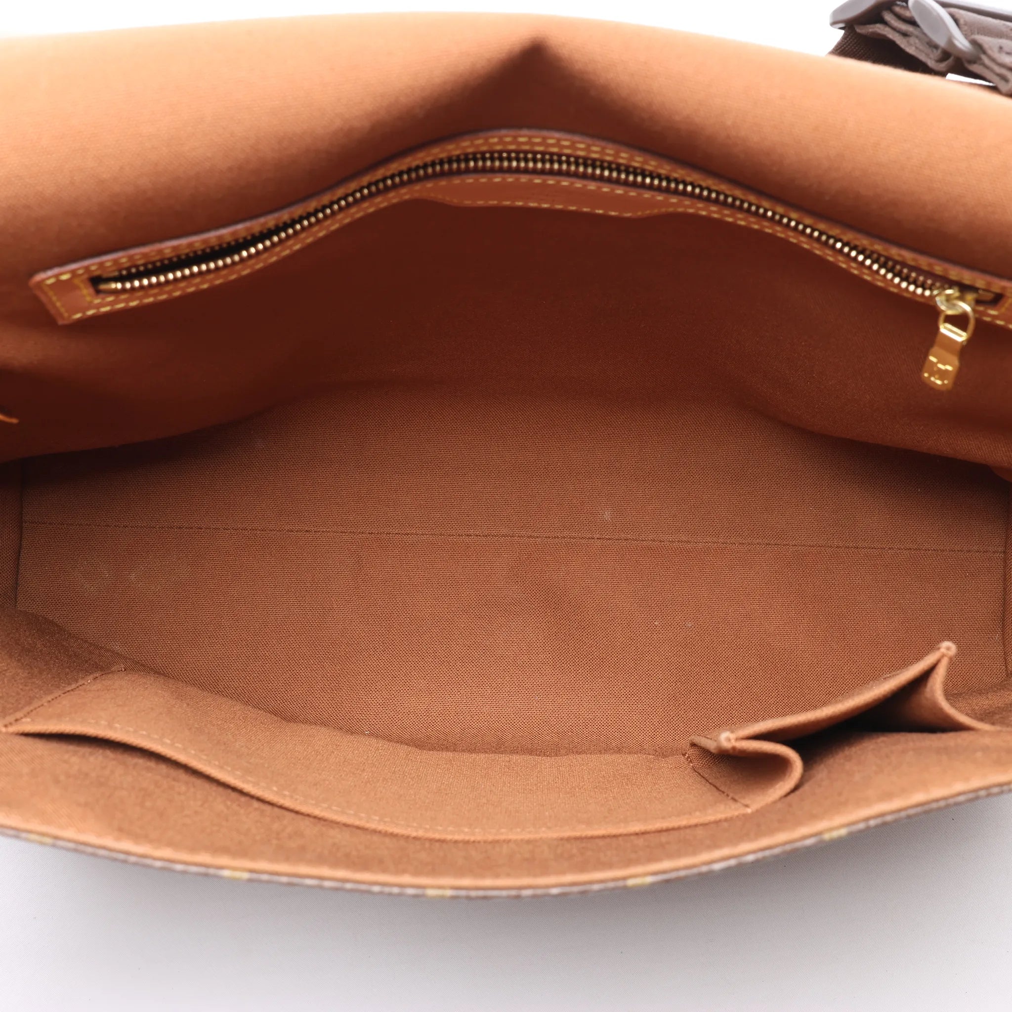 Louis Vuitton Abbesses Monogram Canvas Messenger Crossbody Bag in Brown M45257