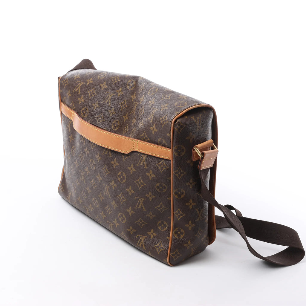 Louis Vuitton Abbesses Monogram Canvas Messenger Crossbody Bag in Brown M45257