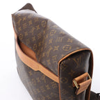 Louis Vuitton Abbesses Monogram Canvas Messenger Crossbody Bag in Brown M45257