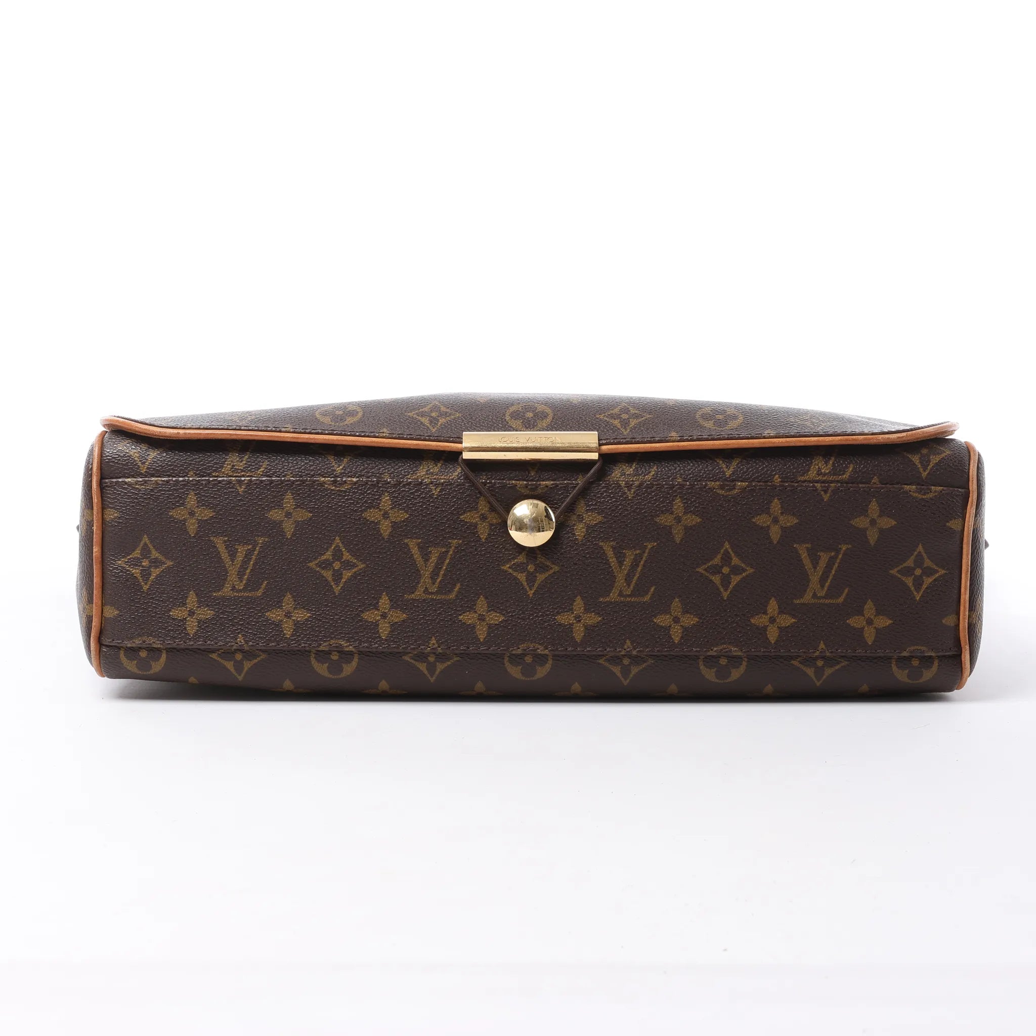 Louis Vuitton Abbesses Monogram Canvas Messenger Crossbody Bag in Brown M45257