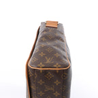 Louis Vuitton Abbesses Monogram Canvas Messenger Crossbody Bag in Brown M45257