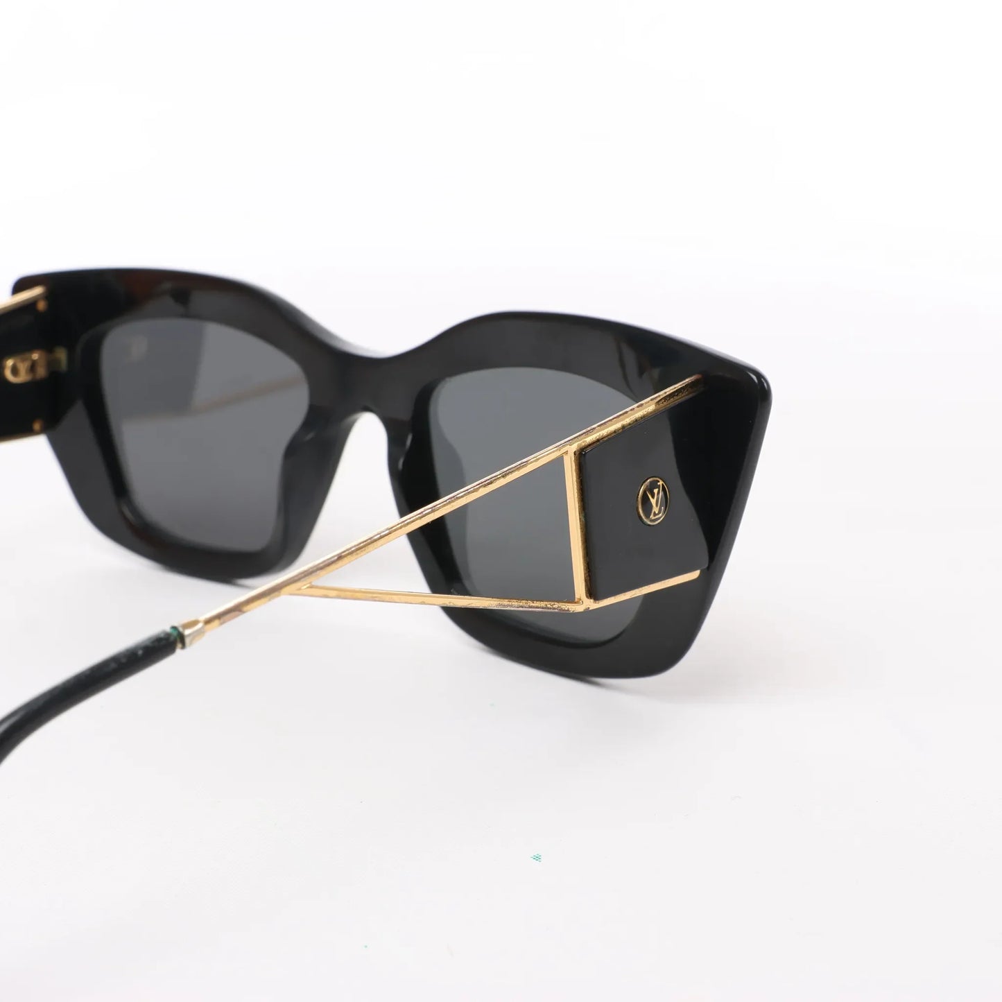 Lunettes de soleil Louis Vuitton Arizona Dream en acétate noir Z1220W